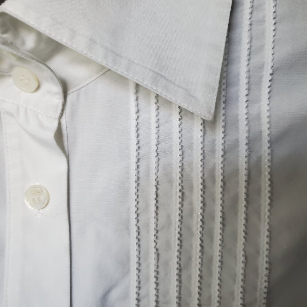 Diane von Furstenberg White Cotton Shirt - Picture 3 of 10